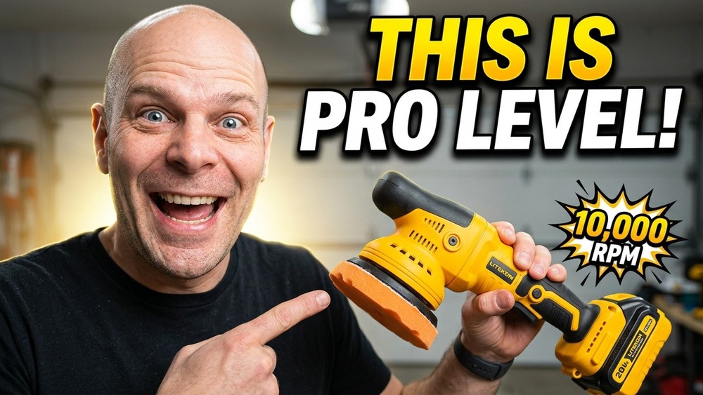 Cordless Buffer Polisher That Polishes Like a Pro Tool