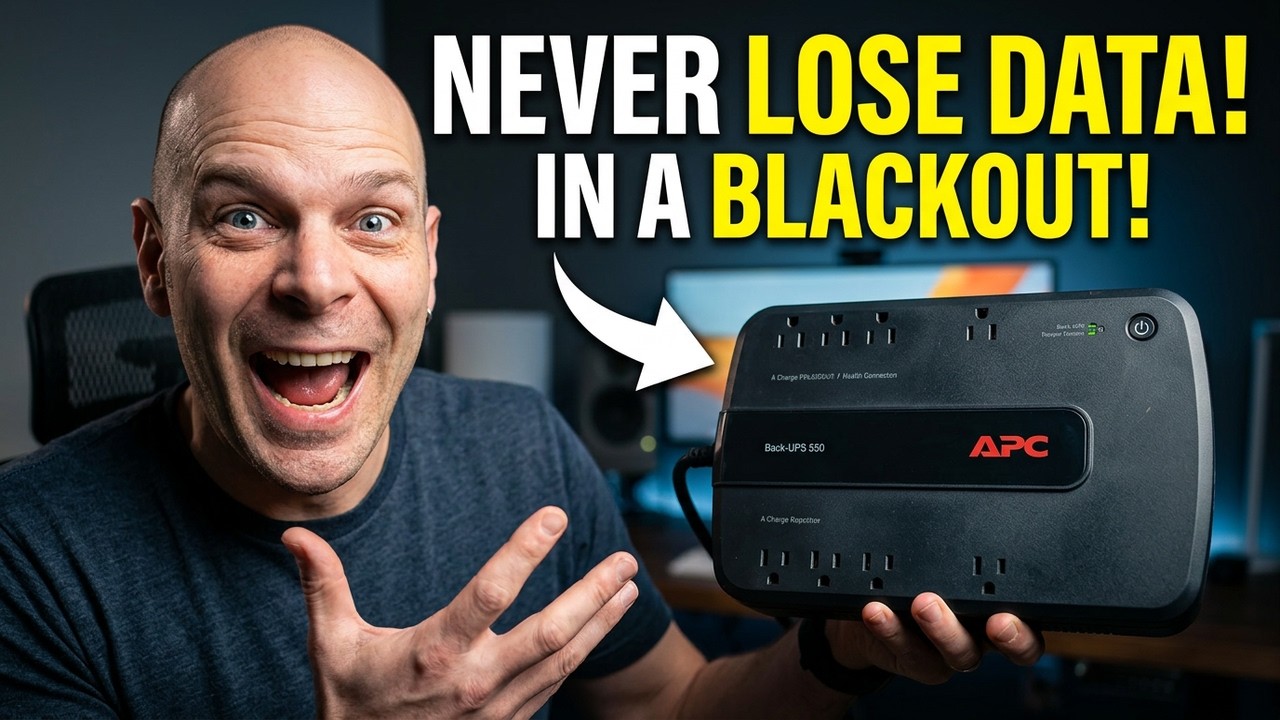 One Device to Protect Everything: The APC Back-UPS 550 Thumbnail
