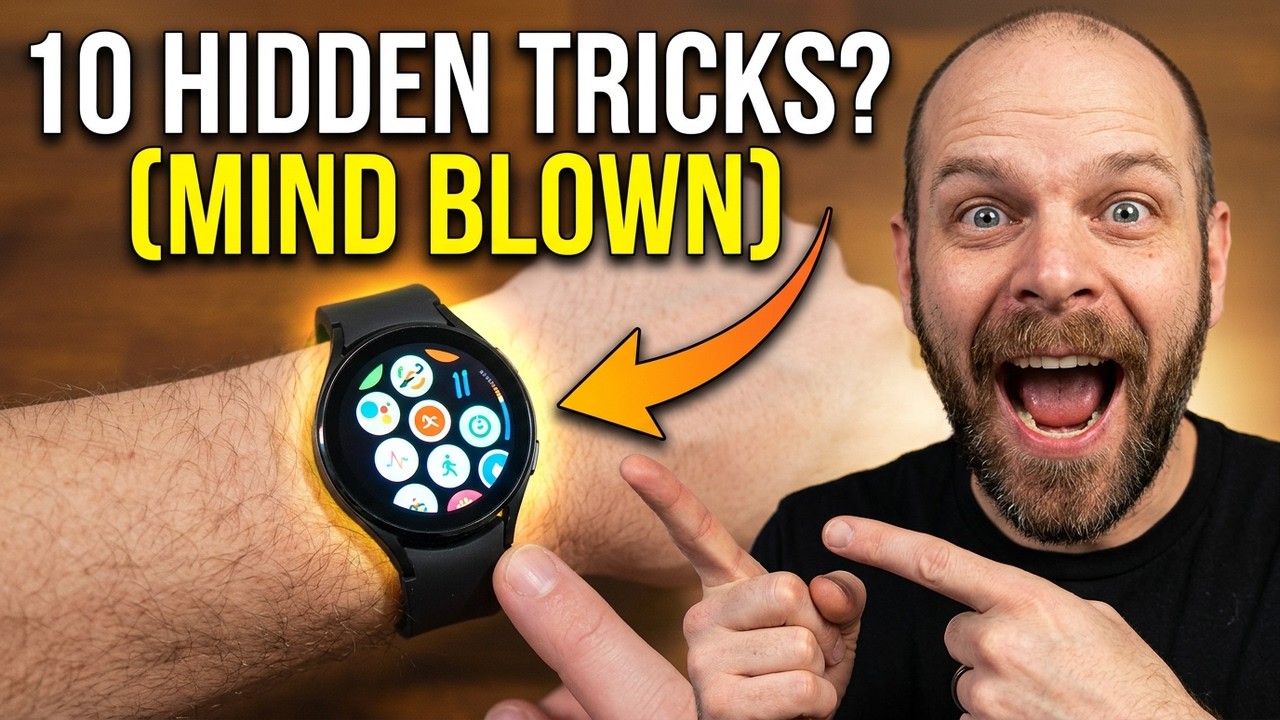 10 Galaxy Watch 4 Features That Will Surprise You! Thumbnail
