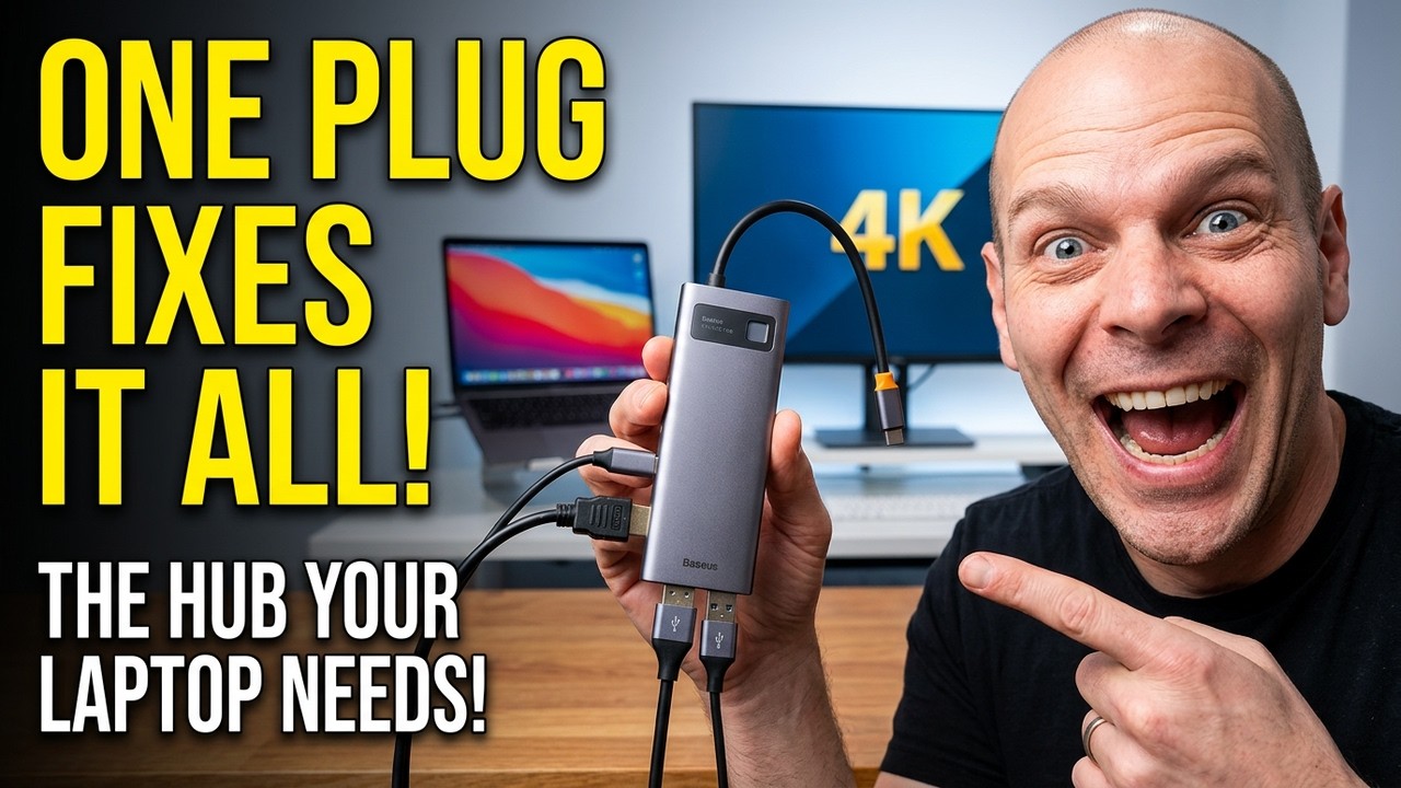 This Little Hub Solves Your Laptop's Biggest Problem Thumbnail