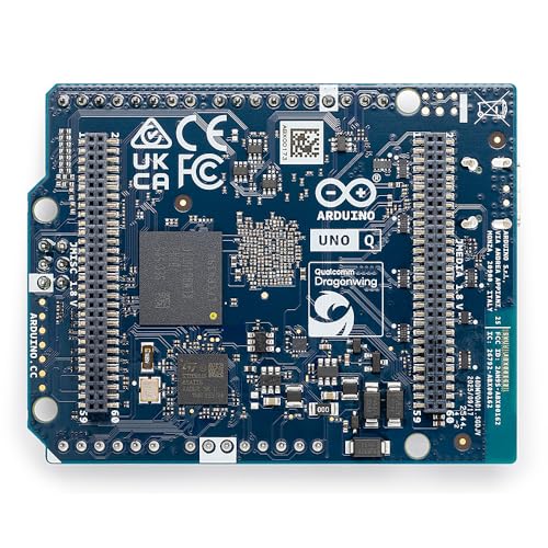 Arduino UNO Q 4GB [ABX00173] - Hybrid Board, Qualcomm Dragonwing QRB2210 microprocessor (MPU) & STM32U585 Microcontroller(MCU), AI Vision, Voice, IoT, Robotics, Linux Debian OS, Wi-Fi 5, USB-C - Image 3
